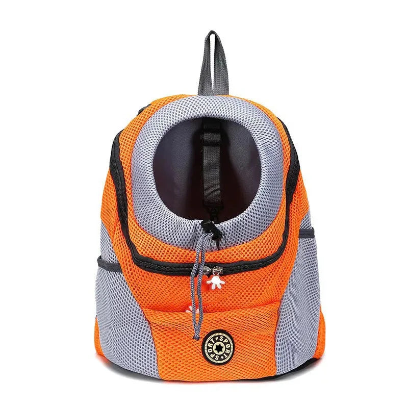 Foldable chest bag, pet bag, outdoor backpack, portable cat backpack for travel, breathable pet backpack for dogs