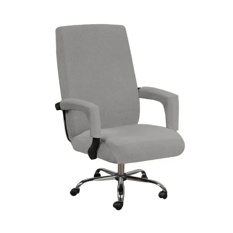 Elastic Computer Office Chair Cover Kitchen Modern Simple Desk Chair Cover Armrest Seat Cover Suitable for All Seasons