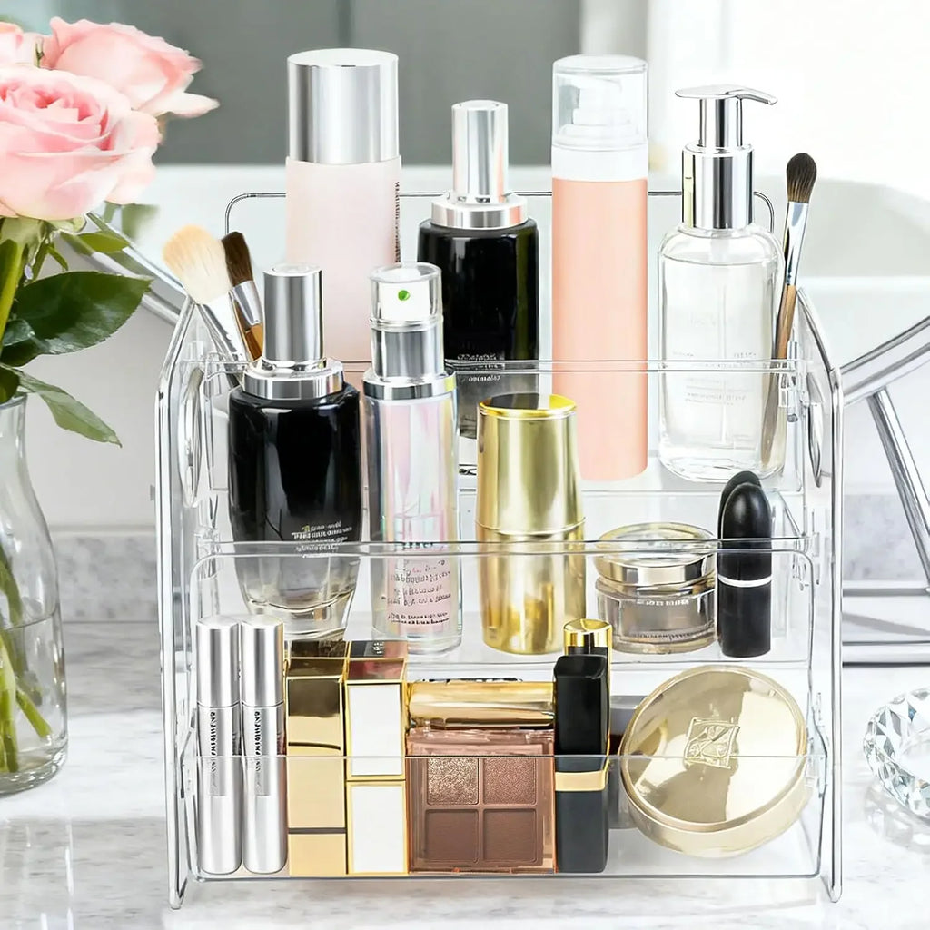 3 Tier Clear Acrylic Organizer Rack