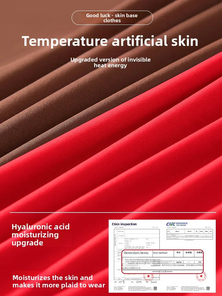 Men Skin Bottom Clothing Hyaluronic Acid Skin Care Clothing 37 Degrees Constant Temperature Ultra-Thin