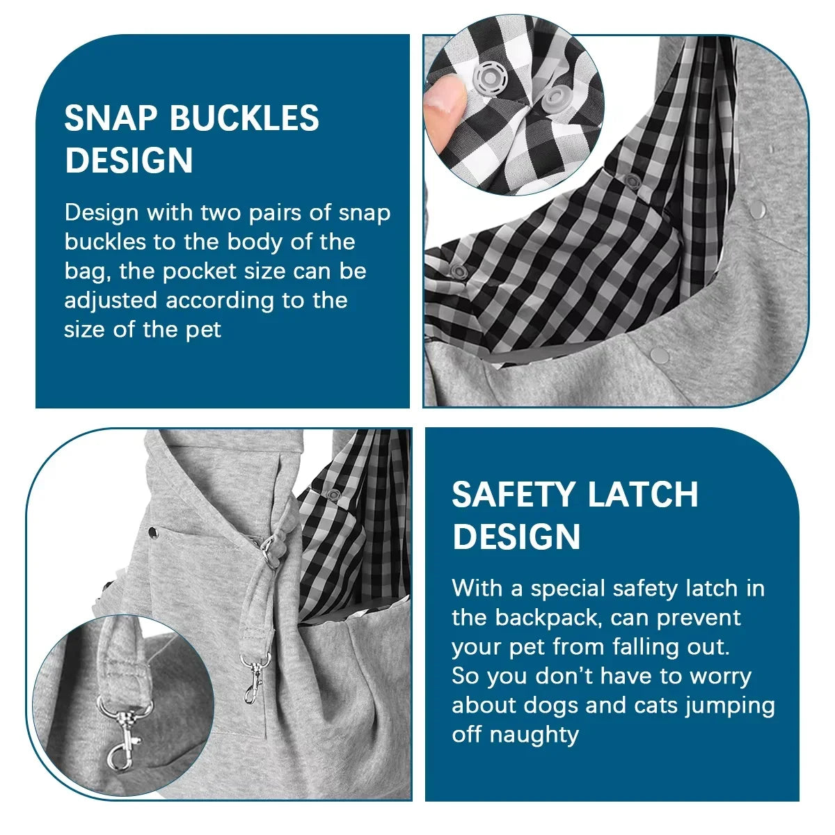 Pet Crossbody Shoulder Bag Carrier Bag Outdoor Travel Portable Cat Puppy Sling Carrier Bag Cat Backpacks Dog Carrying Supplies