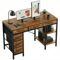 MCQ 47 Inch Office Computer Desk With 6 Fabric