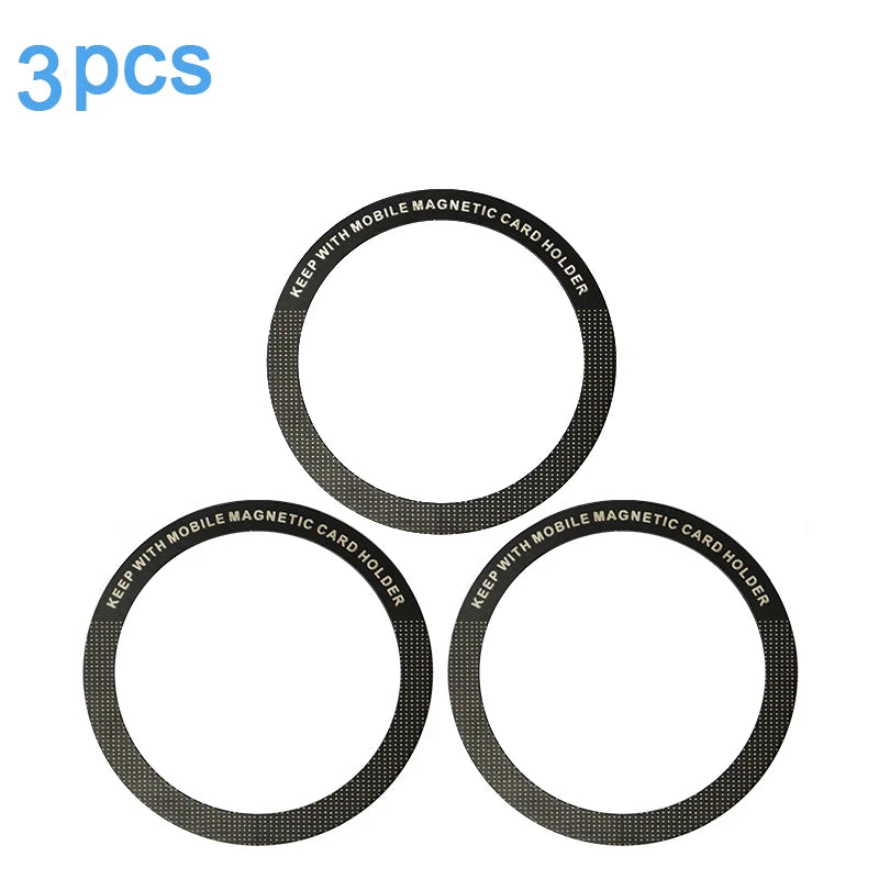 Universal Metal Ring Sticker for MagSafe Wireless Charger Magnetic Metal Plate for Magnet Car Phone Holder Iron Sheet for iPhone