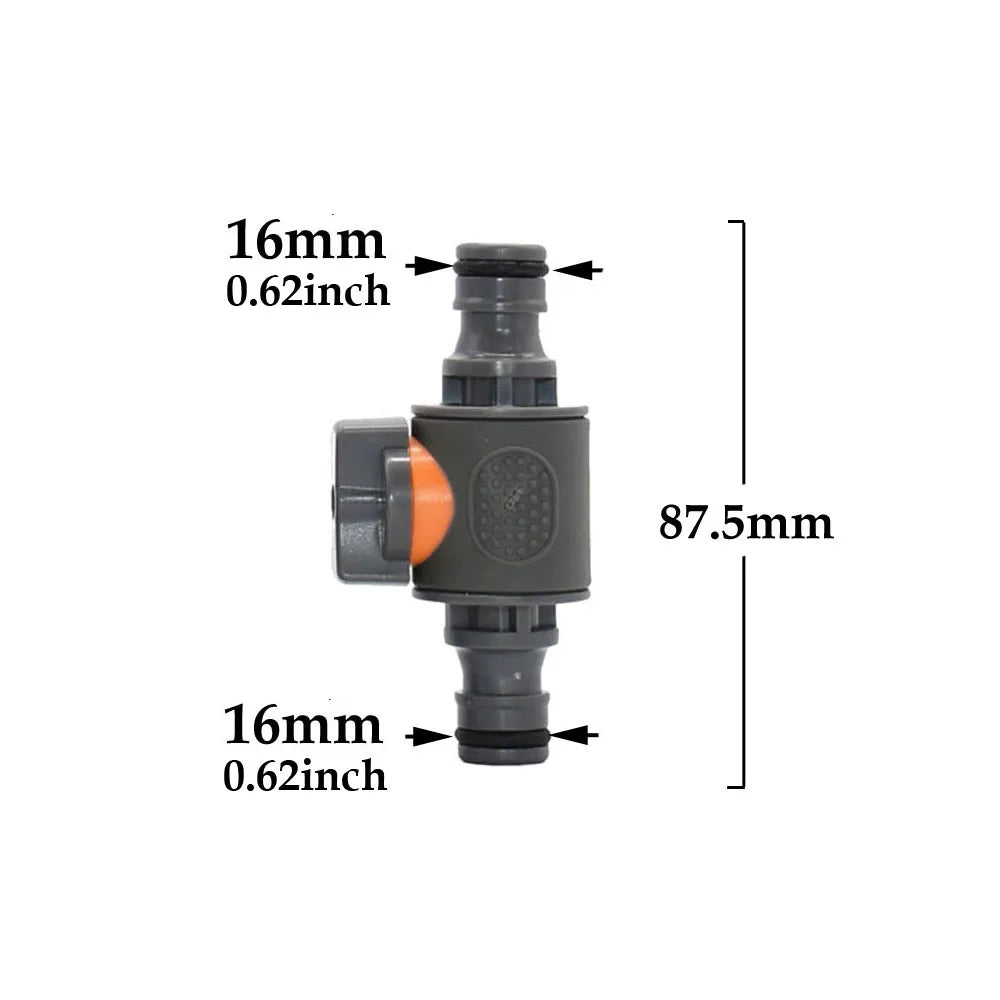 3/4 Male Female Tap Quick Connecter Nipple Garden Hose Thread Ball Valve Fittings Tubing Repair Watering Gun Adapter