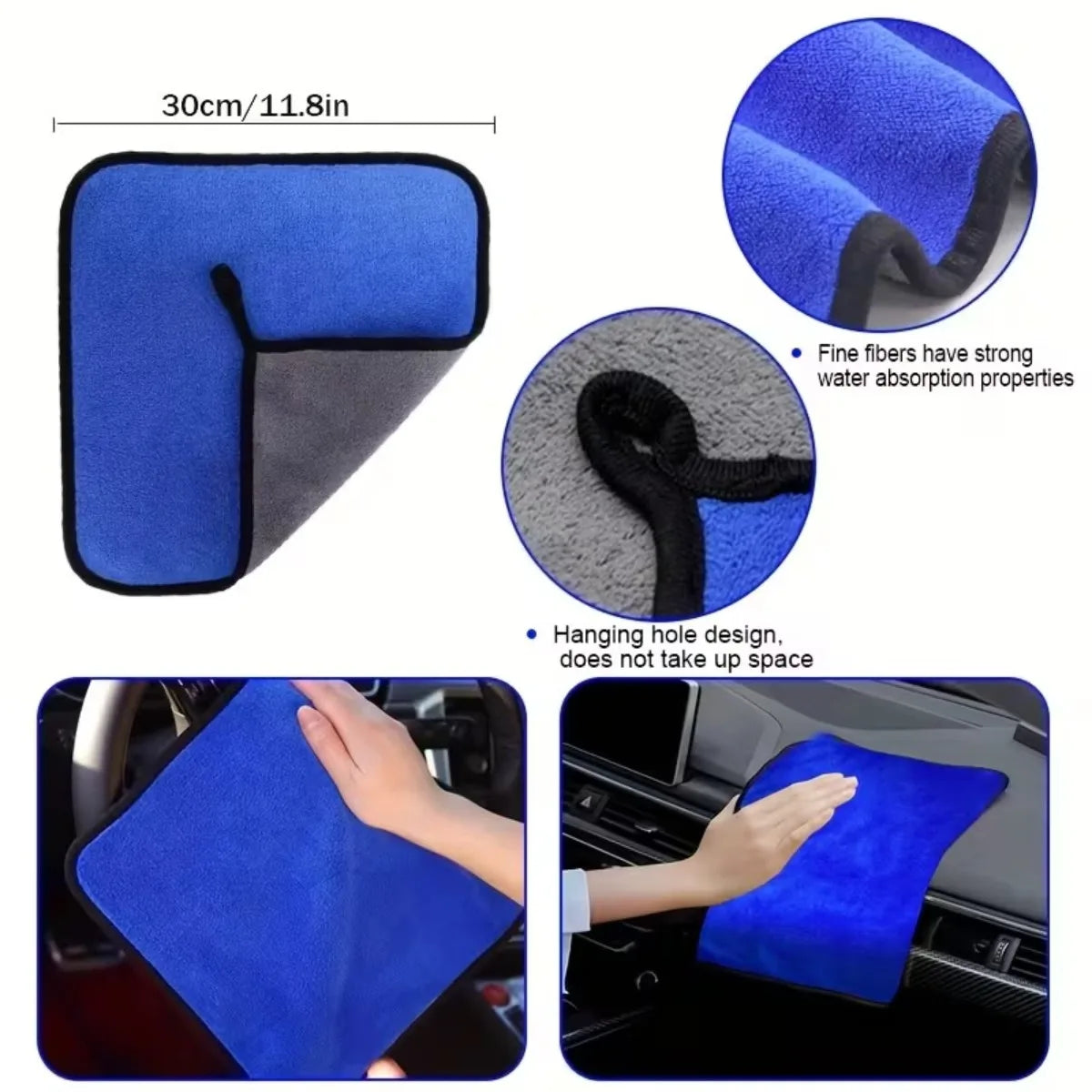 16/20pcs Car Cleaning Tool Set Air Conditioning Vents Seat