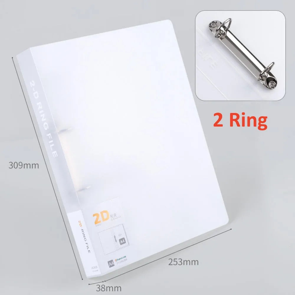 A4 Binder Folder File Folders Office Document Organizer File Binder 240 Sheets Capacity Desk Organizer Office Students Supplies