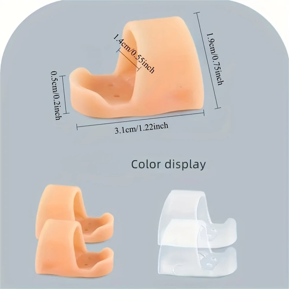 Toe Straightener Hammer Toe Corrector Overlapping Toe Protector Toe Separator Cushion Foot Orthotic Brace Toe Bend Orthotics