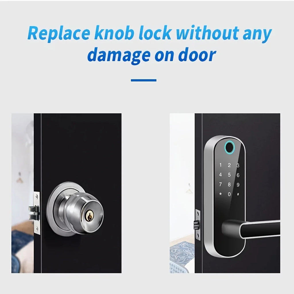 Smart Fingerprint Door Lock App Remote Control Keyless WIFI