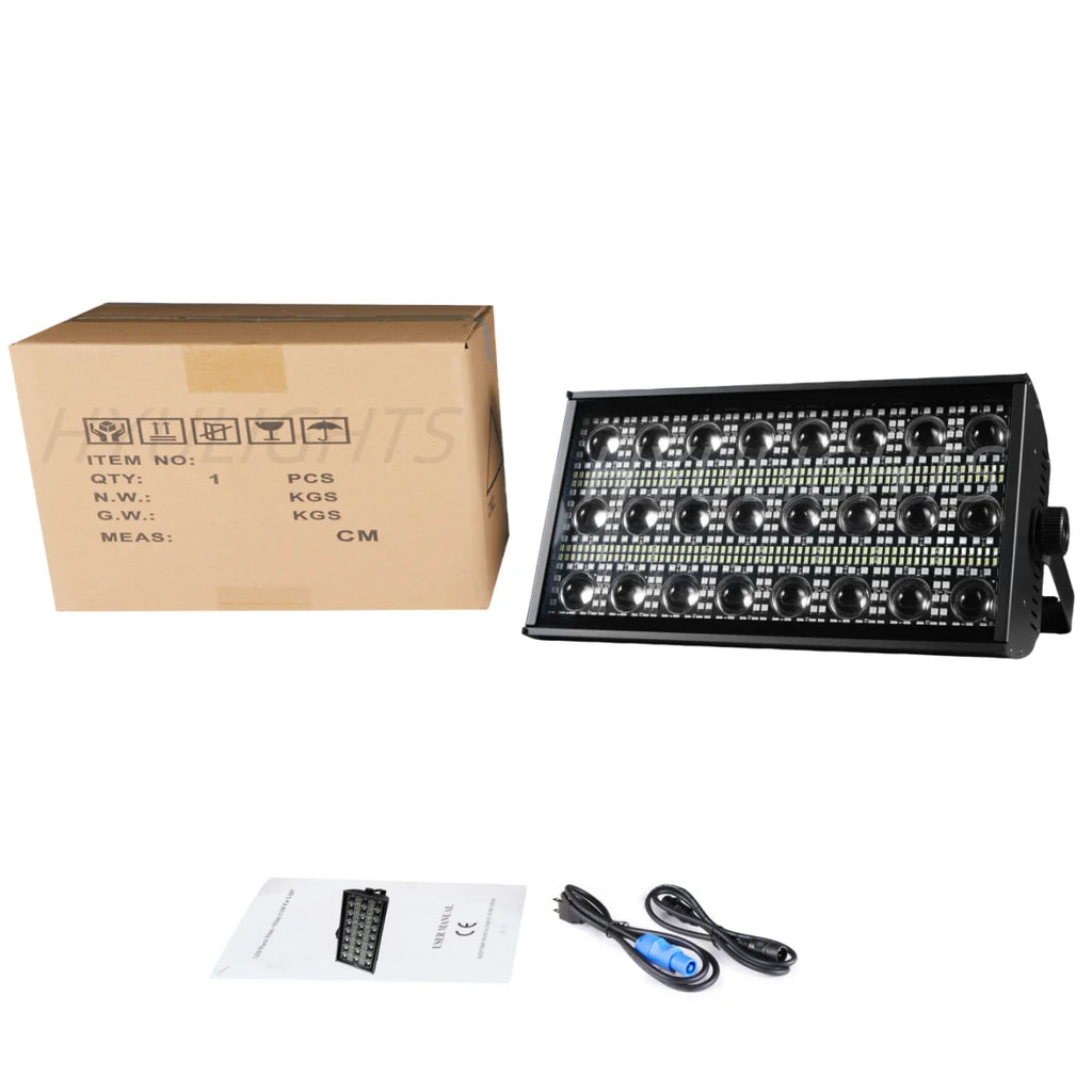 300W LED Stage Lights Strobe LED RGBW DJ Lights