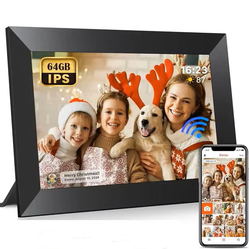 Frameo 10.1 Inch WiFi Digital Photo Frame with Calendar