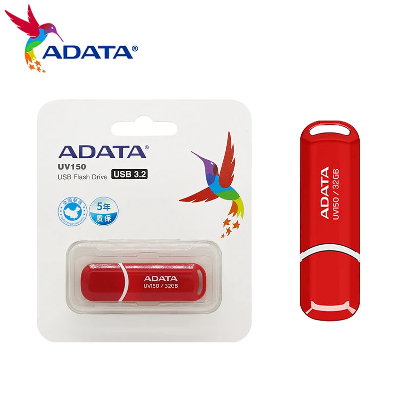 Adata Uv150 Usb3.2 High-speed Flash Usb Flash Drive Plug