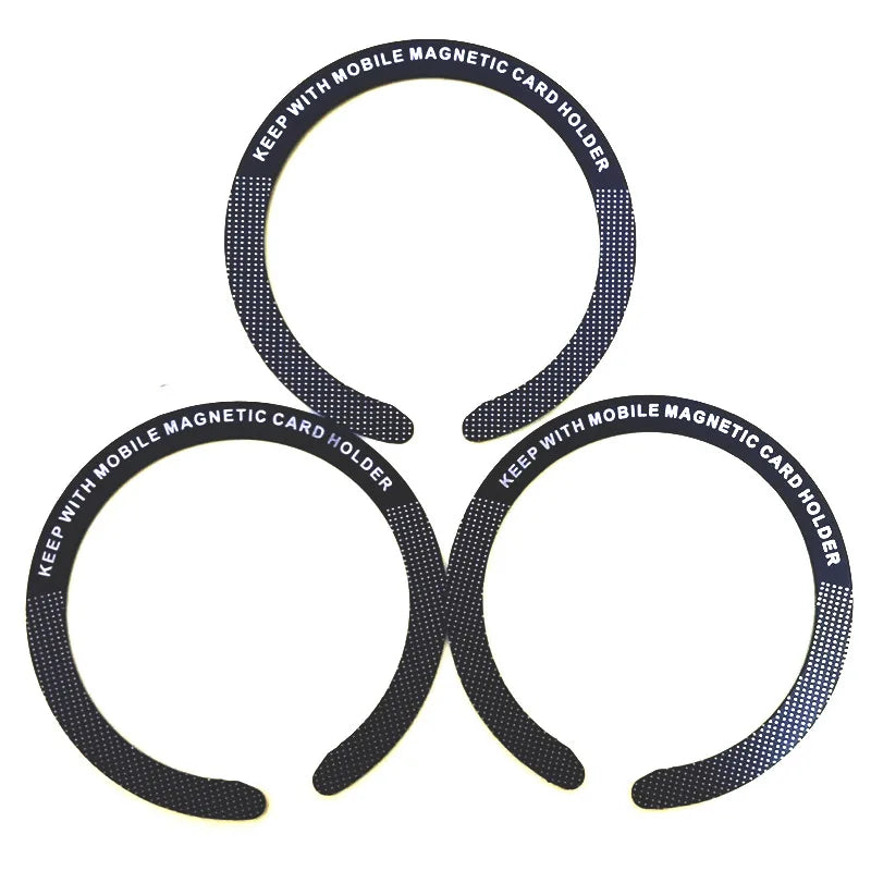 Universal Metal Ring Sticker for MagSafe Wireless Charger Magnetic Metal Plate for Magnet Car Phone Holder Iron Sheet for iPhone