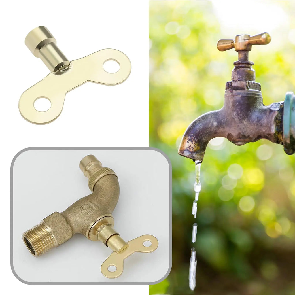 10/5/1pcs Plumbing Hole Tap Key Tap Square Radiator Valve