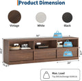 Garvee Solid Wood TV Cabinet With Drawers