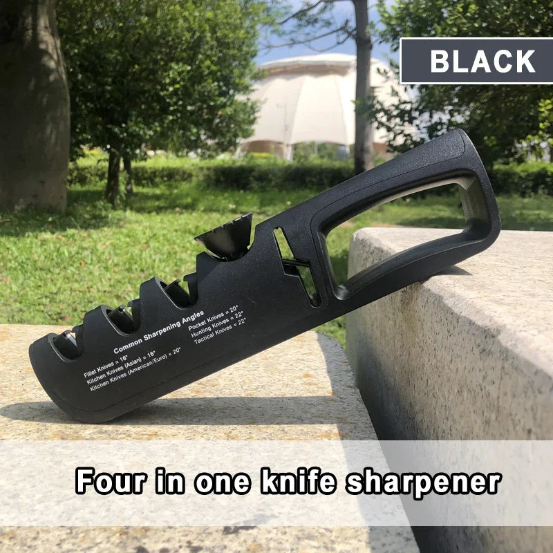 New Upgrade Angle Adjustable Knife Sharpener Professional 4 In 1 Kitchen Knives Grinder Scissors Sharpening Stone Home Tools