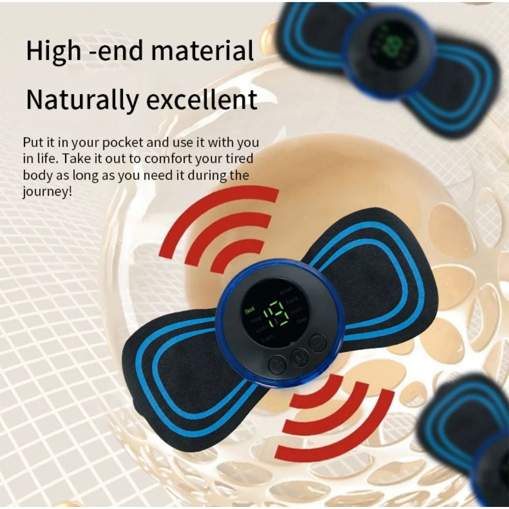 8 Modes 19 Gears Electric Pulse Neck Massager Cervical
