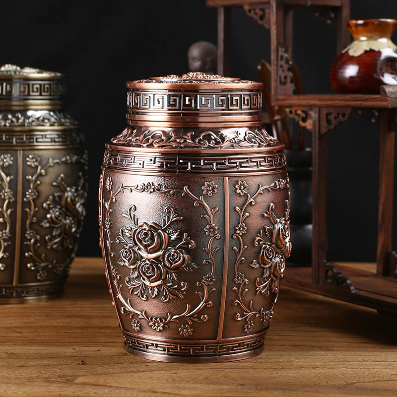 Metal Cremation Urns for Human Ashes, Coffin Box, Pet Memorial, Keepsake Urns, Small Animal Urn, Funeral pet urns