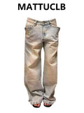 Women's Baggy Jean Goblin Core Denim Pants Y2K Japanese Harajuku