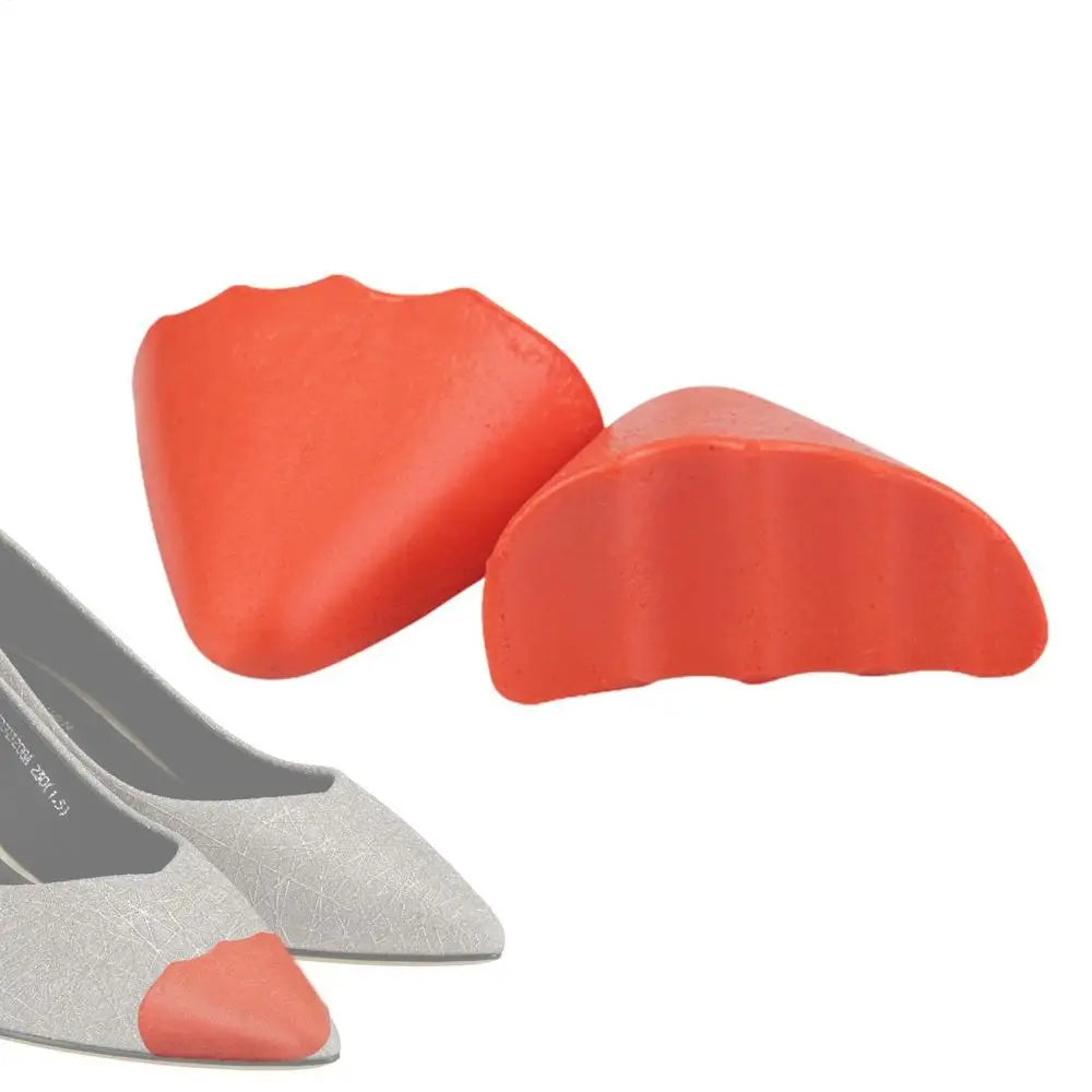 Toe Fillers For Shoes Thickened Soft PU Foam Shoe Filler 1 Pair Toe Inserts Comfortable Anti-Wear Shoe Stuffer For Casual Shoes