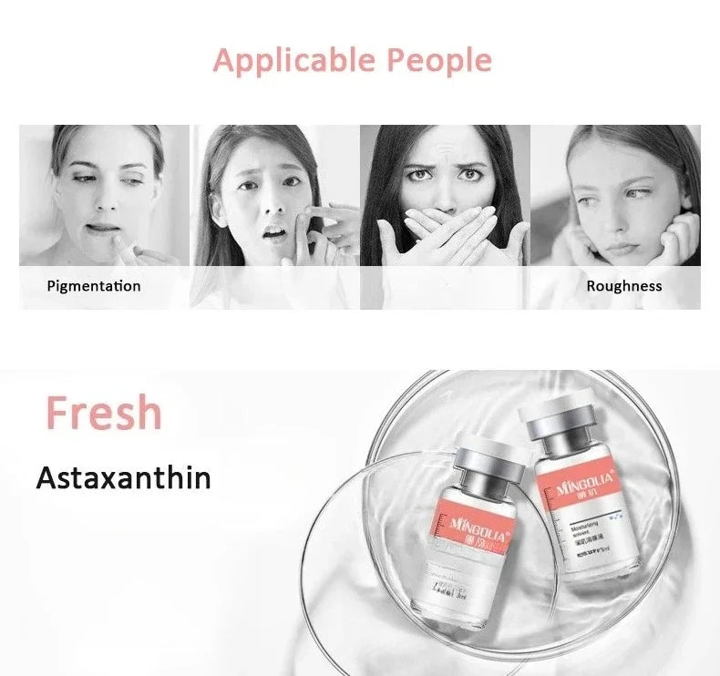 Astaxanthin Peptide Freeze-dried Powder, Nicotinamide Essence, Skin Care Set
