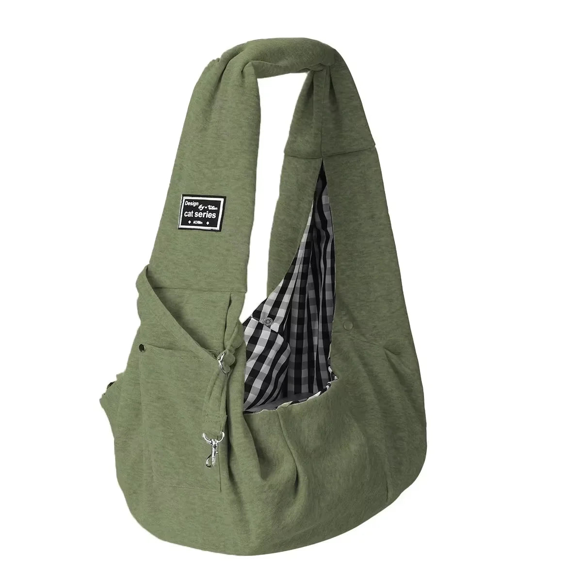 Pet Crossbody Shoulder Bag Carrier Bag Outdoor Travel Portable Cat Puppy Sling Carrier Bag Cat Backpacks Dog Carrying Supplies