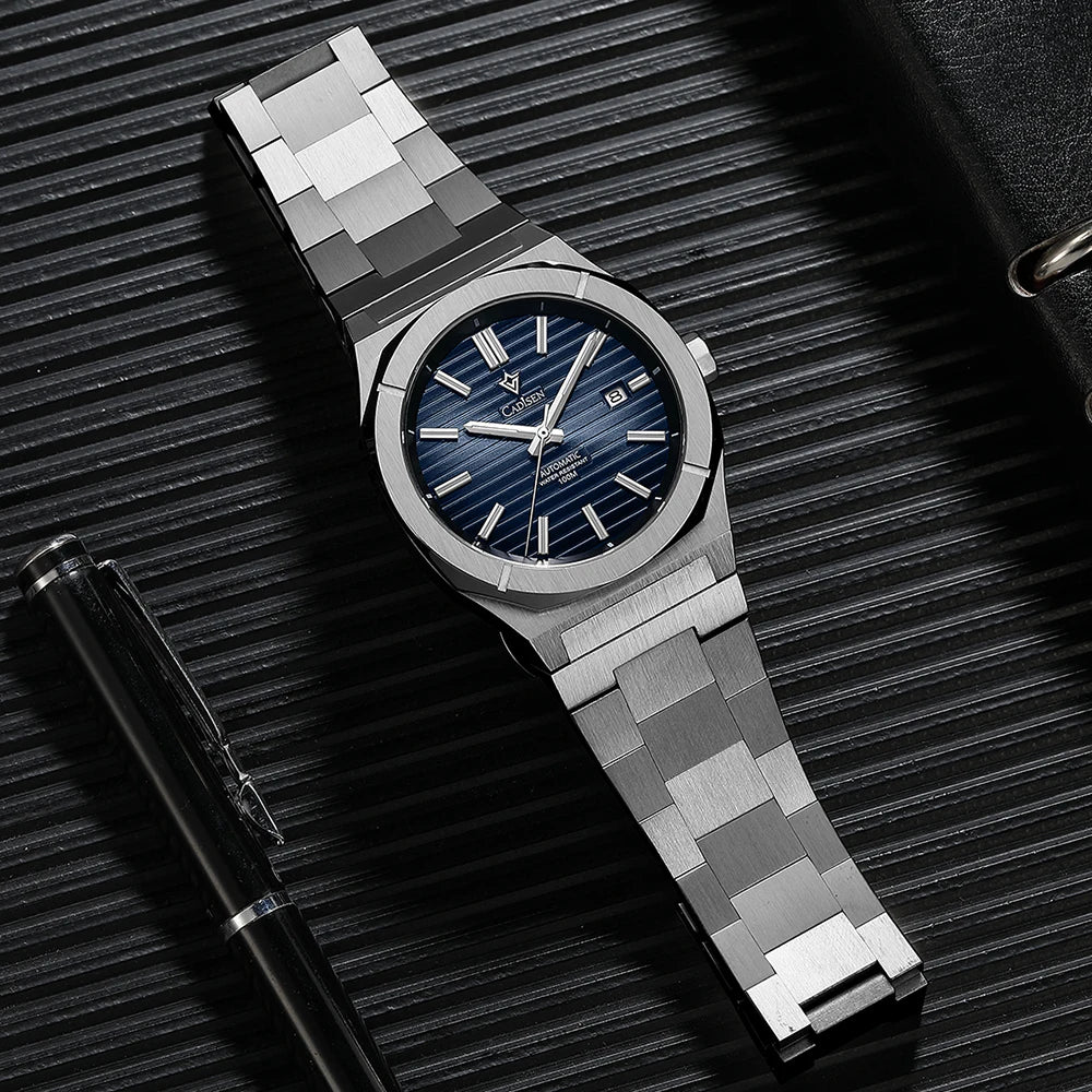 CADISEN Diver Watch Luxury Sapphire MIYOTA 8215 German Designer