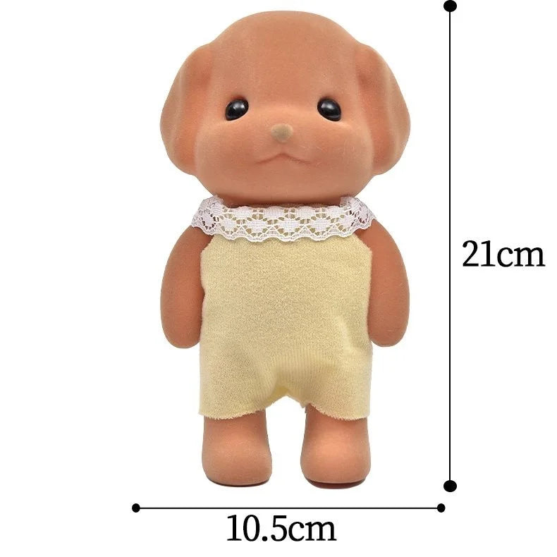 Unofficial 21cm Forests Familys Animal Movable Limbs Figure Phone Stand Holder Ornament Cute Room Desktop Decor Birthday Gift