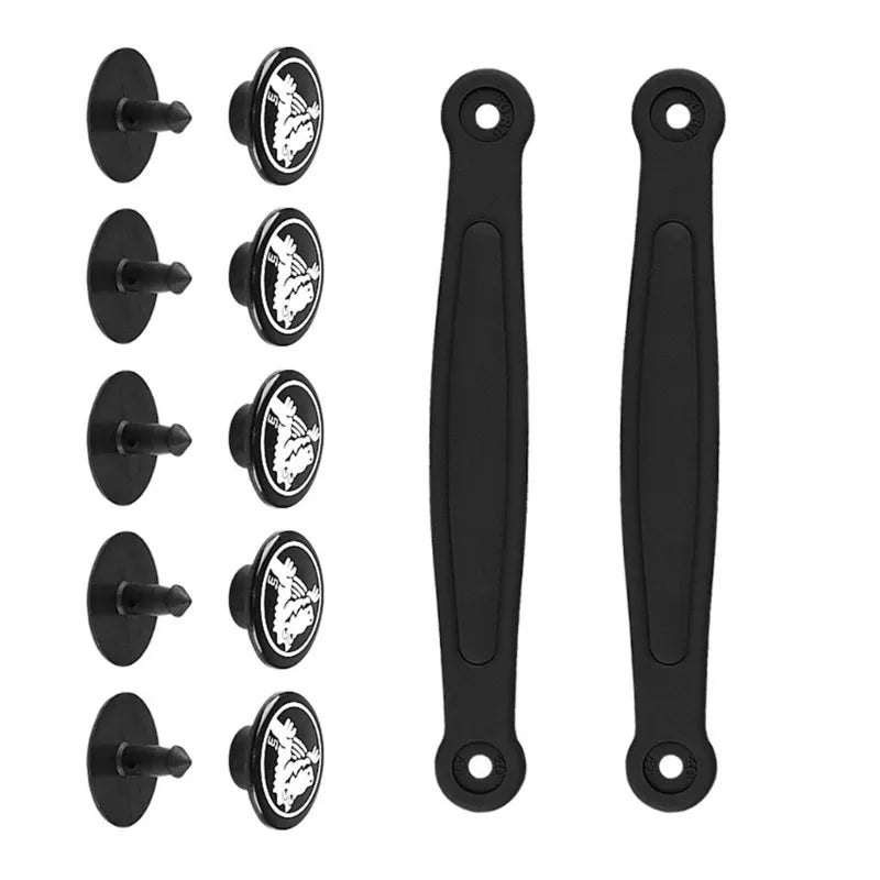 Fashion Hole Shoes Accessories Beach Slippers Sandals Straps Detachable with Rivets DIY Shoe Decoration Replacement