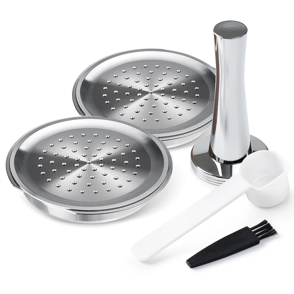 for Senseo Coffee Capsule Stainless Steel Coffee Filter Pod Reusable Coffee Maker Filter Espresso Crema Maker