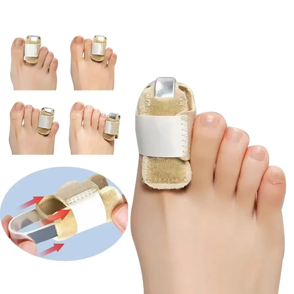 Toe Splint Toe Straightener Hammer Finger Hammertoe Splint Toes Wrap Covers Broken Support Corrector Crooked Foot Care Tools