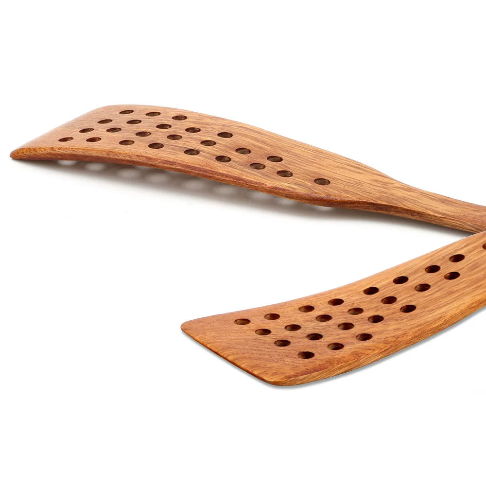 Filter Shovel Kitchen Cooking Tool Frying Steak Shovel Wooden