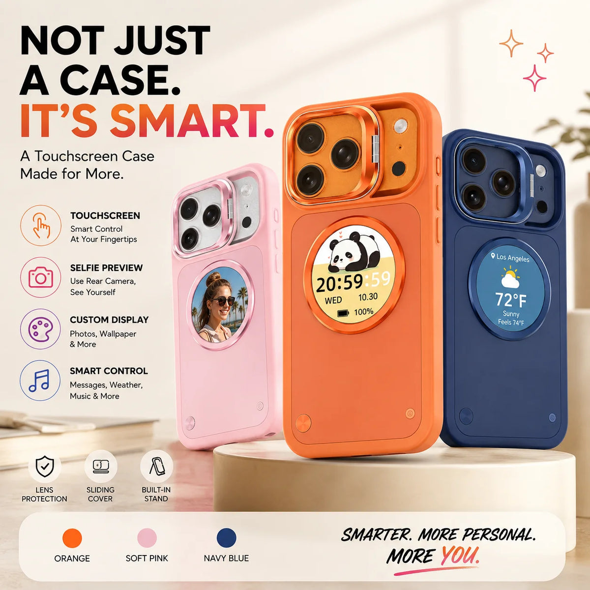 Smart Display Window iPhone Case