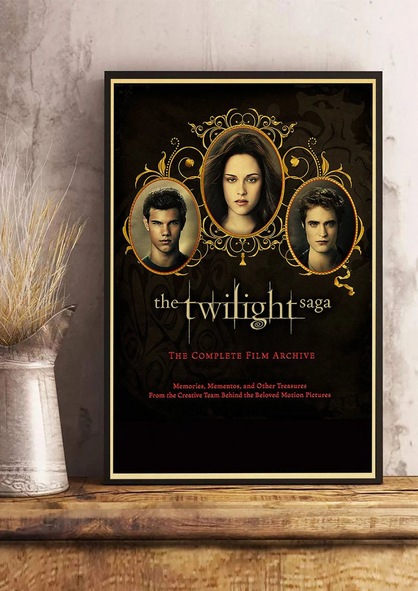 Film TV Movie Twilight Vintage Posters Wall Bedroom Painting Nostalgia Decor Aesthetic Cartoon Art Gift Print Art Wall Paintings