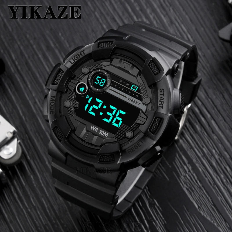 Military Men Watch Men's Digital Watches Sports Electronic Wristwatch
