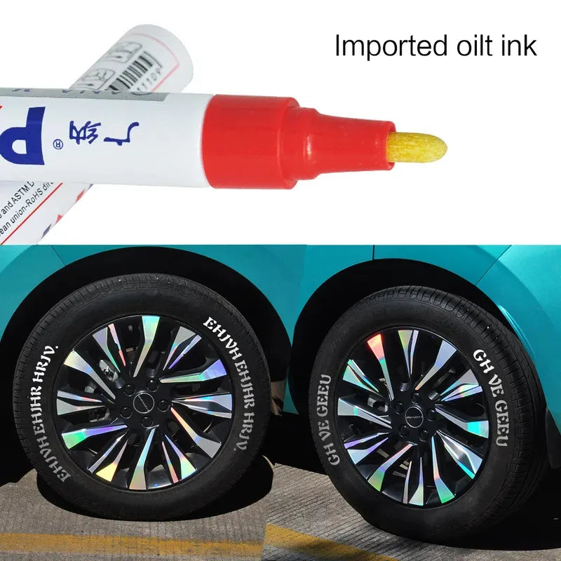 Oil-Based Waterproof Paint Marker Set