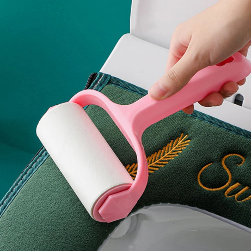Washable Toilet Seat Cover with Flip Lid Handle, Soft WC, Closestool Mat, Bathroom, Removable, Zipper, Household, Warm, Winter