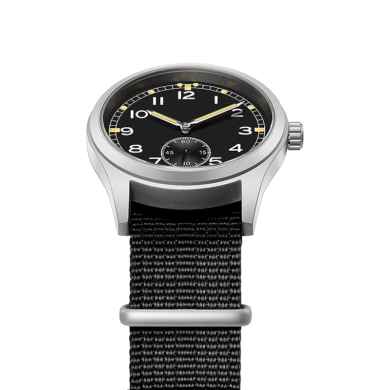 TPW Luminous Men's Vintage Military Field Watch Retro Quartz 38mm