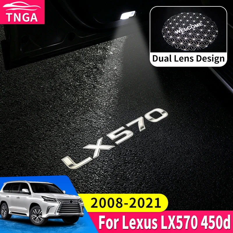 For Lexus LX570 2008- 2009 Car Door Welcome Light