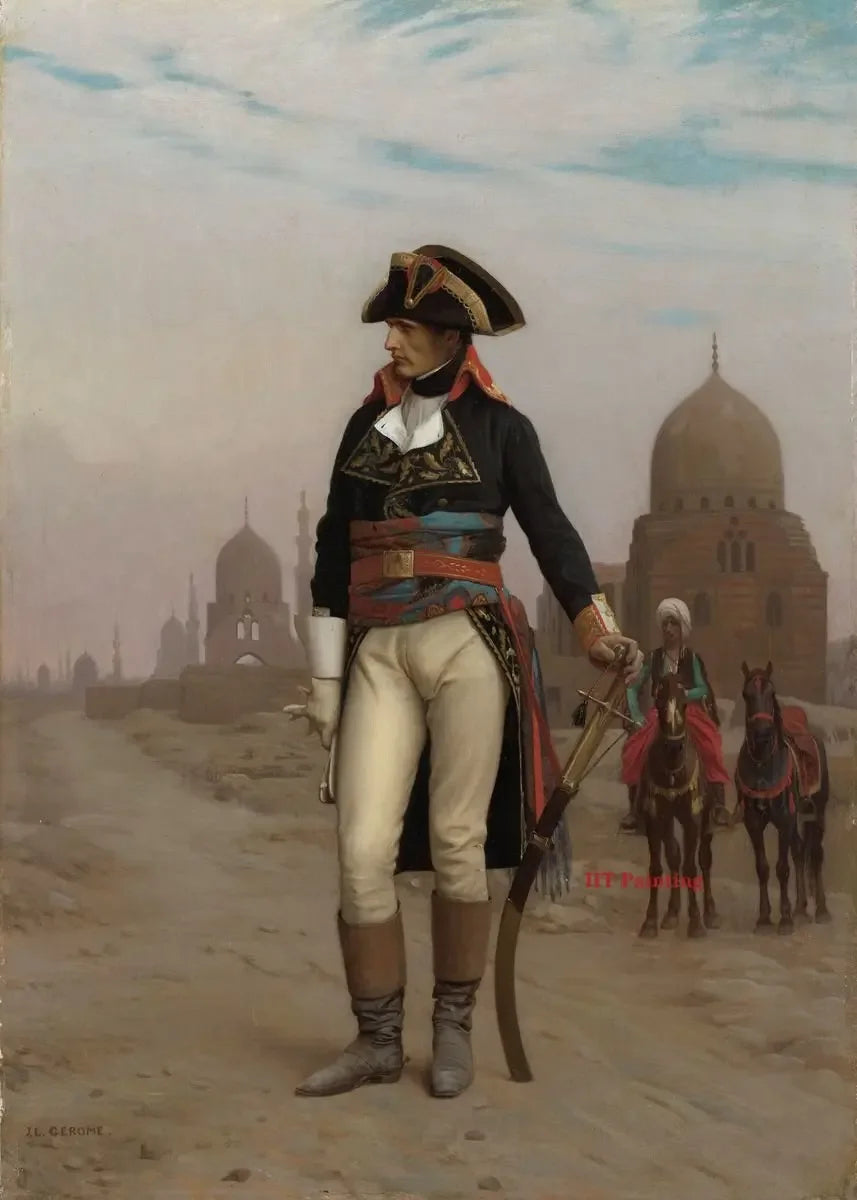 Vintage Classic Napoleon Bonaparte Coronation Wall Art, Canvas Print Poster, Suitable for, Home, Living Room, Office Decoration