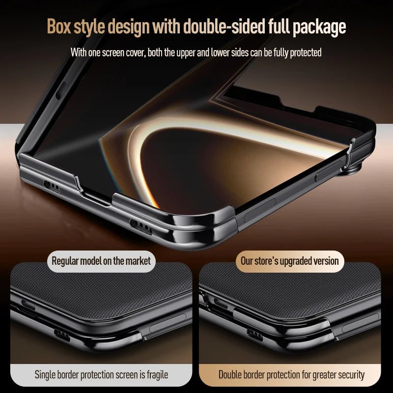 Cell Phone Accessories Business Leather Full Body Case for