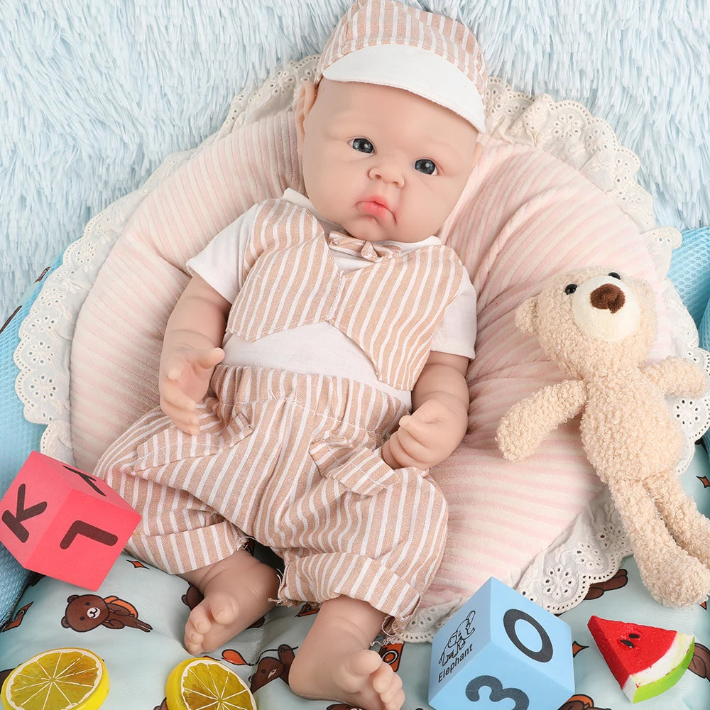 IVITA WB1525 47cm 3298g Silicone Reborn Baby Doll Realistic