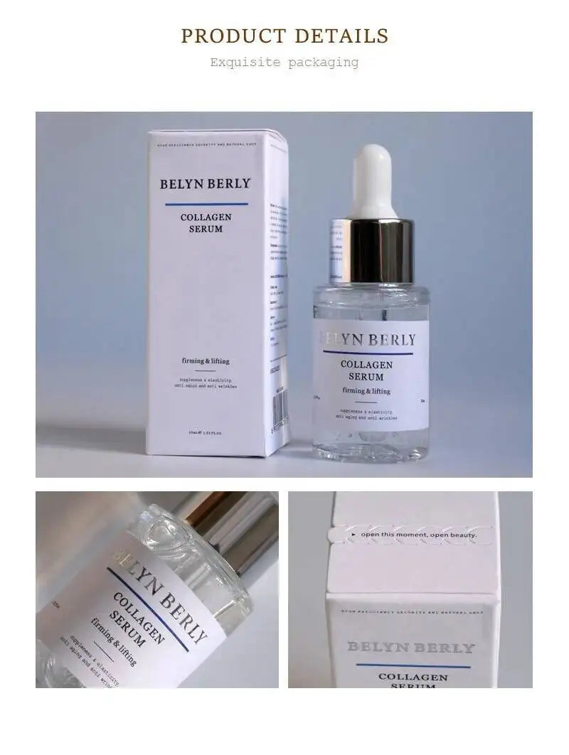 BELYN BERLY Retinol Serum + Collagen Face Serum 2PCS/Lot Moisturizing Retinol Facial Serum 30mL Skin Care Products