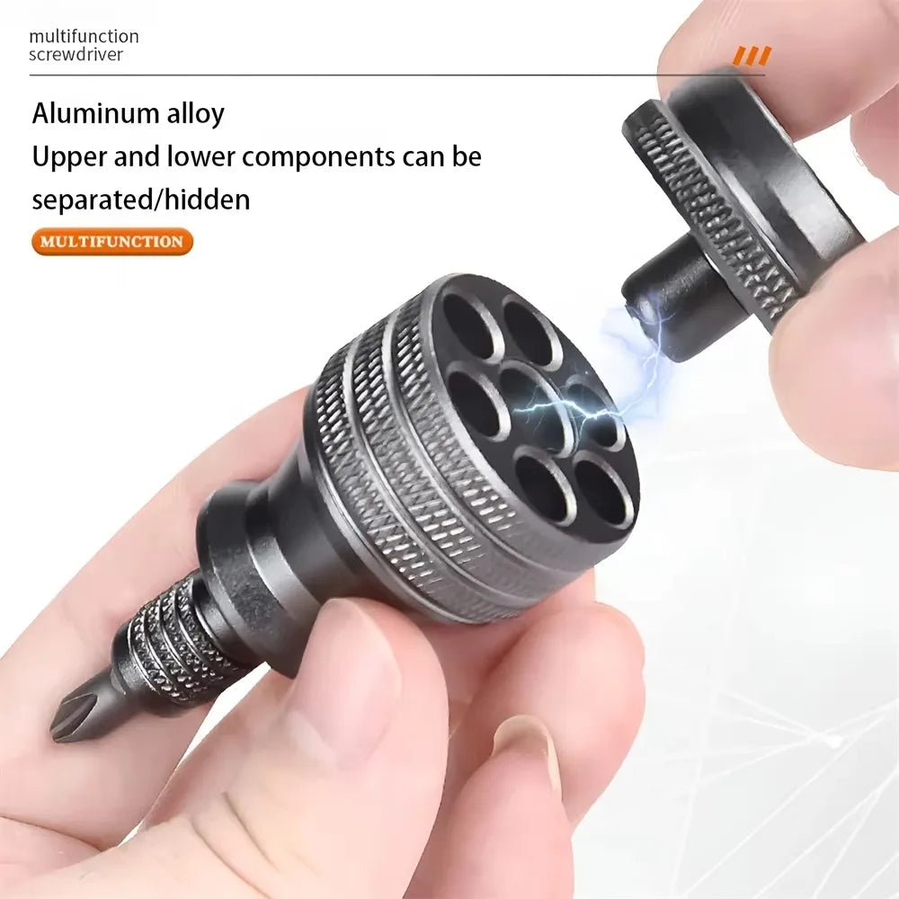 7-in-1 Mini Titanium Screwdriver Bit Set