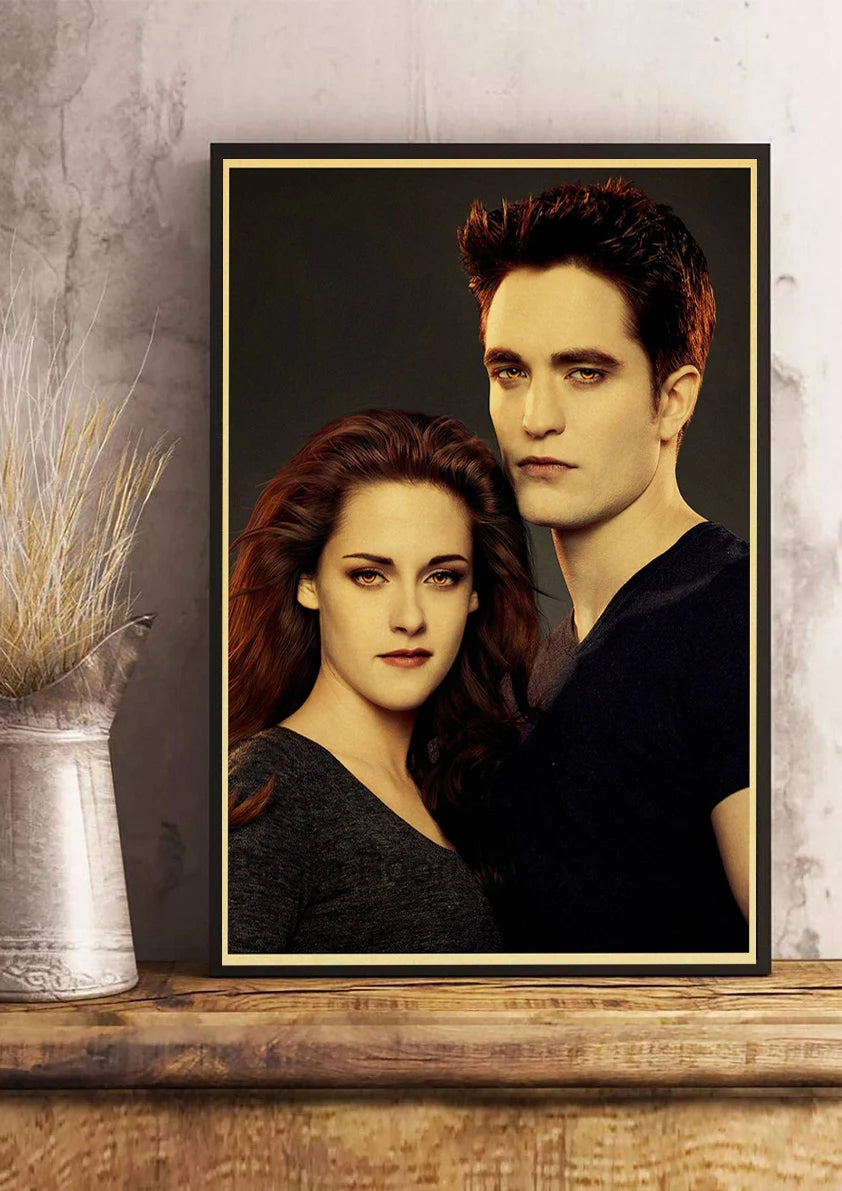 Film TV Movie Twilight Vintage Posters Wall Bedroom Painting Nostalgia Decor Aesthetic Cartoon Art Gift Print Art Wall Paintings