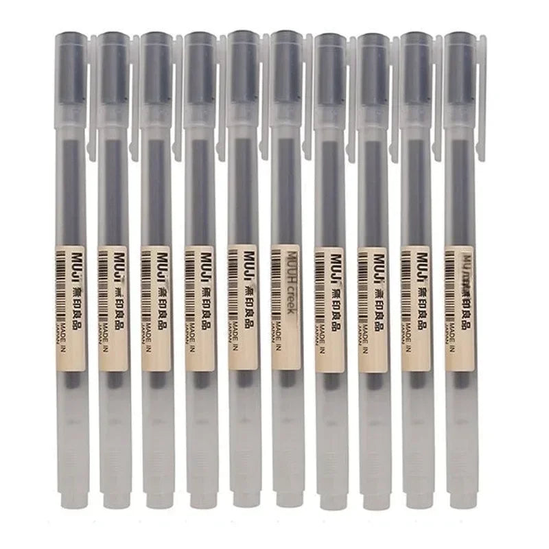 Japanese Gel Pen Set 0.38mm & 0.5mm