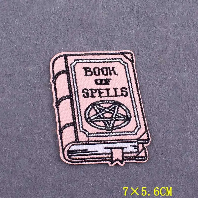 Devil Patch Iron On Patches For Clothing Thermoadhesive Patches On Clothes DIY Gothic Embroidery Patch Stripe Badges On Backpack