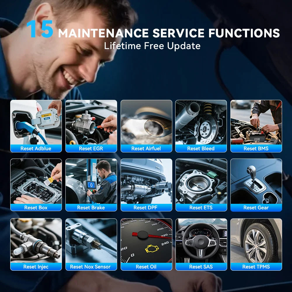 Mucar 632 AI Automotive Tools Life Free Obd2 Scanner