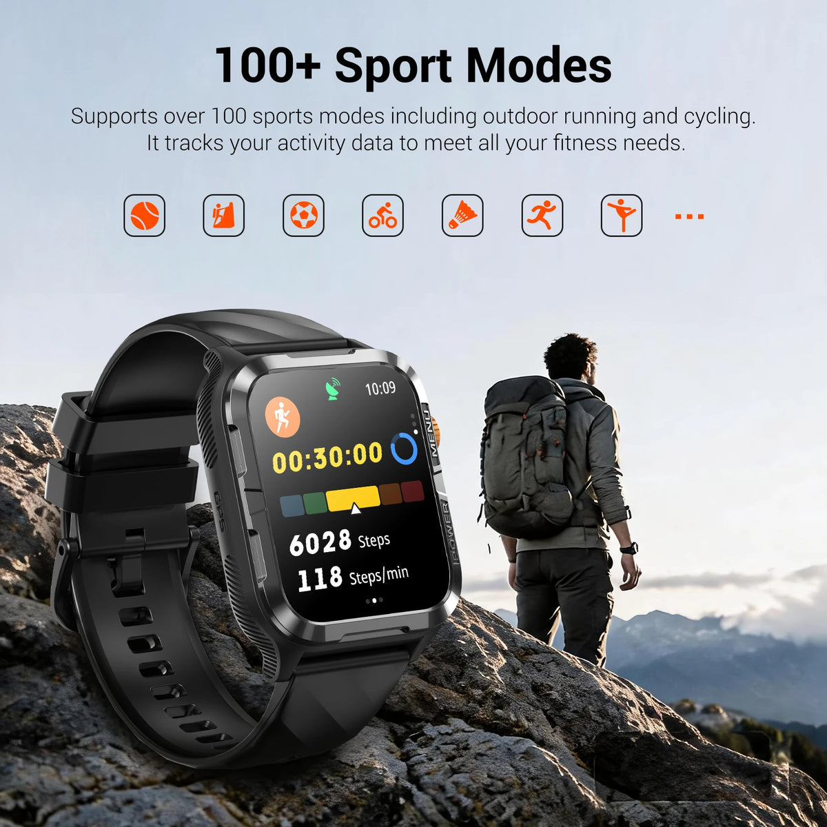 Blackview Smart Watch For Men Women GPS