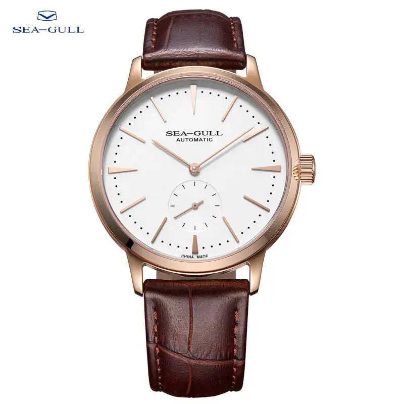 Seagull Mechanical Business Watch, Leather Strap