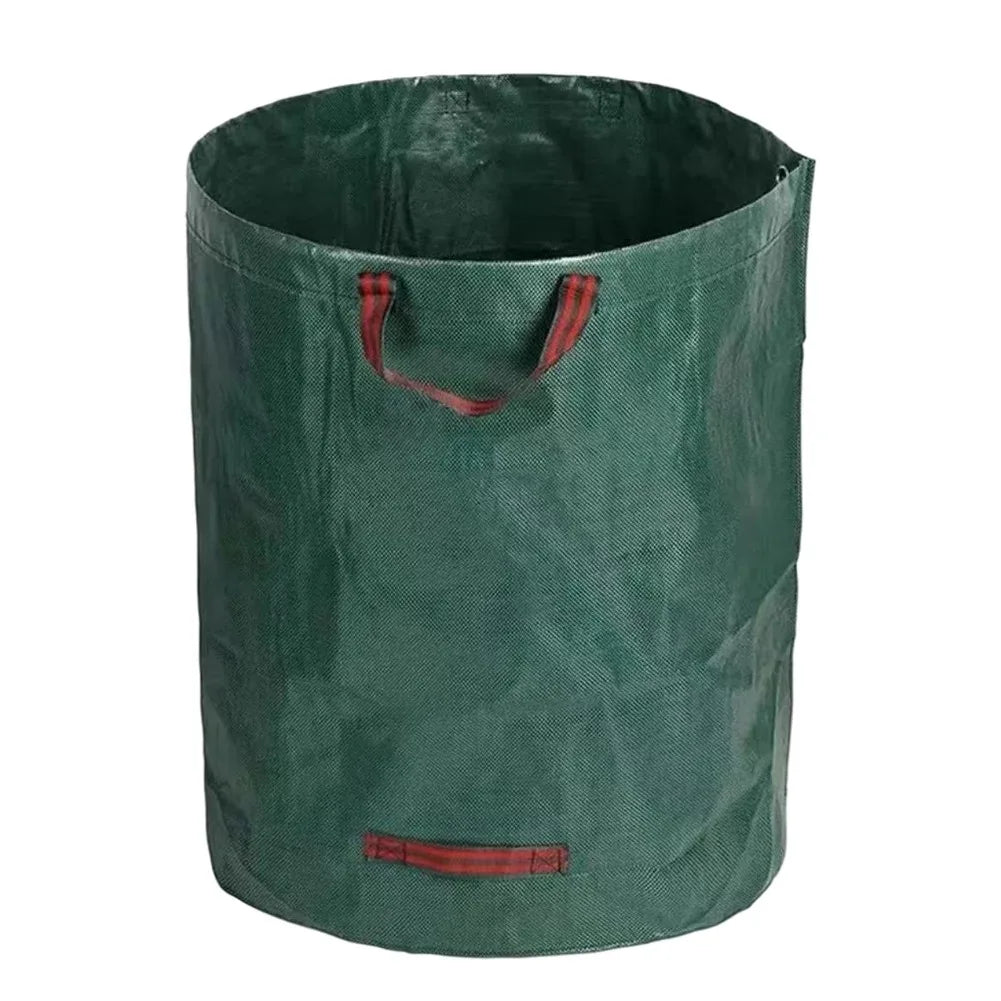 120L-500L Waterproof Large Capacity Leaf Sack, Yard Waste Collection Storage Container for Garden Lawn Outdoor